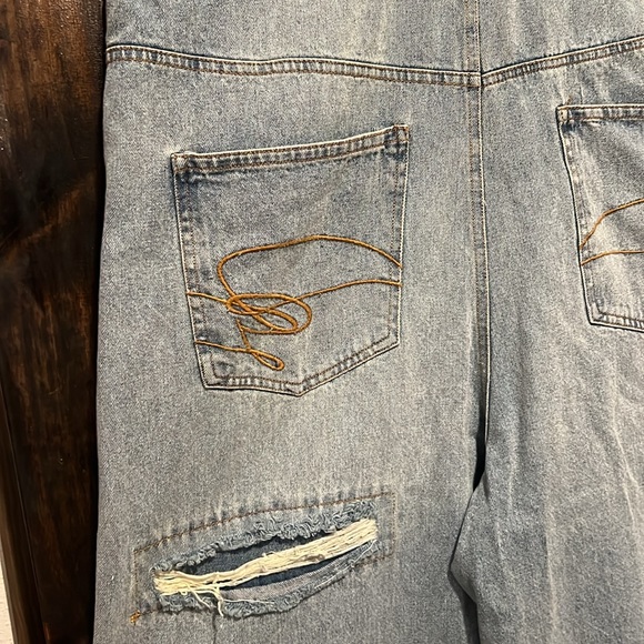 Jaded Gypsy Oversized Overalls - Picture 3 of 6